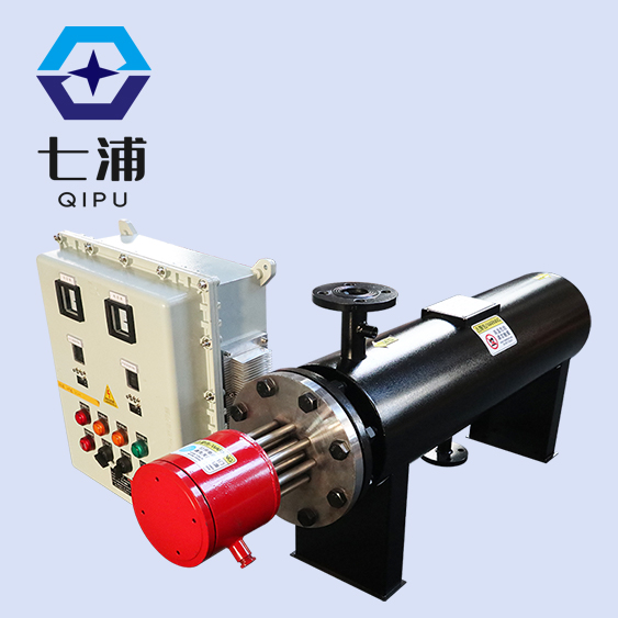 管道式水循环电加热器空气能辅助水加热器